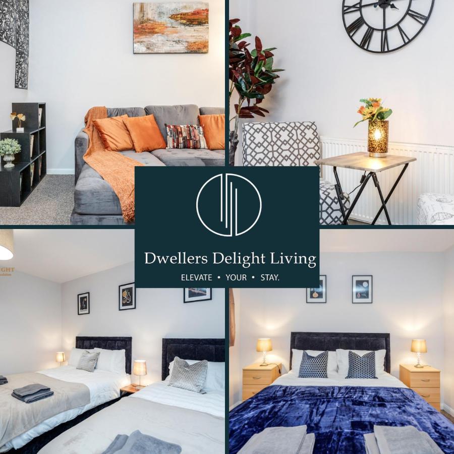 Dwellers Delight Living Ltd Serviced Accommodation Fabulous House 3 Bedroom, Hainault Prime Location ,Greater London With Parking & Wifi, 2 Bathroom, Garden Чигуел Екстериор снимка